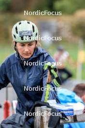 16.09.2023, La Feclaz, France (FRA): Justine Braisaz-Bouchet (FRA) - Biathlon Samse Summer Tour, sprint, La Feclaz (FRA). www.nordicfocus.com. © Manzoni/NordicFocus. Every downloaded picture is fee-liable.