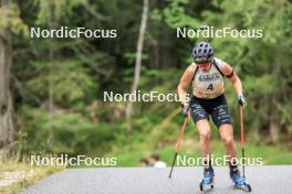 16.09.2023, La Feclaz, France (FRA): Julia Simon (FRA) - Biathlon Samse Summer Tour, sprint, La Feclaz (FRA). www.nordicfocus.com. © Manzoni/NordicFocus. Every downloaded picture is fee-liable.