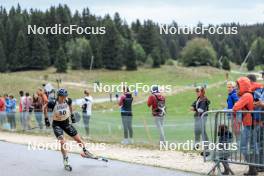 16.09.2023, La Feclaz, France (FRA): Lou Jeanmonnot (FRA) - Biathlon Samse Summer Tour, sprint, La Feclaz (FRA). www.nordicfocus.com. © Manzoni/NordicFocus. Every downloaded picture is fee-liable.