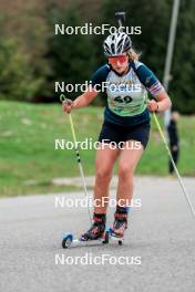 16.09.2023, La Feclaz, France (FRA): Victoria Ardiet (FRA) - Biathlon Samse Summer Tour, sprint, La Feclaz (FRA). www.nordicfocus.com. © Manzoni/NordicFocus. Every downloaded picture is fee-liable.