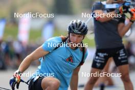 15.09.2023, La Feclaz, France (FRA): Emilien Claude (FRA) - Biathlon Samse Summer Tour, training, La Feclaz (FRA). www.nordicfocus.com. © Manzoni/NordicFocus. Every downloaded picture is fee-liable.