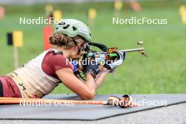 16.09.2023, La Feclaz, France (FRA): Justine Braisaz-Bouchet (FRA) - Biathlon Samse Summer Tour, sprint, La Feclaz (FRA). www.nordicfocus.com. © Manzoni/NordicFocus. Every downloaded picture is fee-liable.