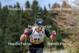 16.09.2023, La Feclaz, France (FRA): Arnaud Du Pasquier (SUI) - Biathlon Samse Summer Tour, sprint, La Feclaz (FRA). www.nordicfocus.com. © Manzoni/NordicFocus. Every downloaded picture is fee-liable.