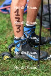 16.09.2023, La Feclaz, France (FRA): Gaspard Vinay (FRA) - Biathlon Samse Summer Tour, sprint, La Feclaz (FRA). www.nordicfocus.com. © Manzoni/NordicFocus. Every downloaded picture is fee-liable.