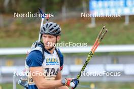 16.09.2023, La Feclaz, France (FRA): Emilien Claude (FRA) - Biathlon Samse Summer Tour, sprint, La Feclaz (FRA). www.nordicfocus.com. © Manzoni/NordicFocus. Every downloaded picture is fee-liable.