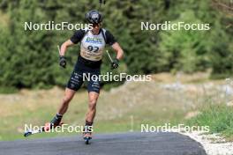 16.09.2023, La Feclaz, France (FRA): Emilien Jacquelin (FRA) - Biathlon Samse Summer Tour, sprint, La Feclaz (FRA). www.nordicfocus.com. © Manzoni/NordicFocus. Every downloaded picture is fee-liable.