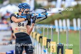 16.09.2023, La Feclaz, France (FRA): Theo Guiraud Poillot (FRA) - Biathlon Samse Summer Tour, sprint, La Feclaz (FRA). www.nordicfocus.com. © Manzoni/NordicFocus. Every downloaded picture is fee-liable.