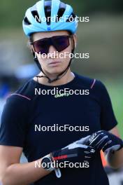 15.09.2023, La Feclaz, France (FRA): Paula Botet (FRA) - Biathlon Samse Summer Tour, training, La Feclaz (FRA). www.nordicfocus.com. © Manzoni/NordicFocus. Every downloaded picture is fee-liable.