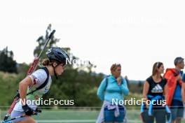 16.09.2023, La Feclaz, France (FRA): Rose Marguet (FRA) - Biathlon Samse Summer Tour, sprint, La Feclaz (FRA). www.nordicfocus.com. © Manzoni/NordicFocus. Every downloaded picture is fee-liable.