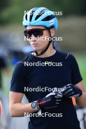 15.09.2023, La Feclaz, France (FRA): Paula Botet (FRA) - Biathlon Samse Summer Tour, training, La Feclaz (FRA). www.nordicfocus.com. © Manzoni/NordicFocus. Every downloaded picture is fee-liable.