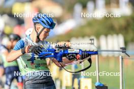 16.09.2023, La Feclaz, France (FRA): Lilian Kembellec (FRA) - Biathlon Samse Summer Tour, sprint, La Feclaz (FRA). www.nordicfocus.com. © Manzoni/NordicFocus. Every downloaded picture is fee-liable.