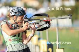 16.09.2023, La Feclaz, France (FRA): Marie Hericher (FRA) - Biathlon Samse Summer Tour, sprint, La Feclaz (FRA). www.nordicfocus.com. © Manzoni/NordicFocus. Every downloaded picture is fee-liable.