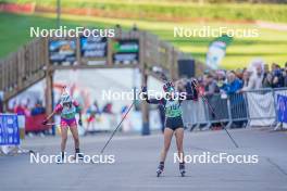 22.10.2023, Arcon, France (FRA): Juliette Oliva (FRA) - Biathlon Samse Summer Tour, pursuit, Arcon (FRA). www.nordicfocus.com. © Thibaut/NordicFocus. Every downloaded picture is fee-liable.