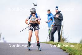 21.10.2023, Arcon, France (FRA): Romane Ottenheimer De Gail (FRA) - Biathlon Samse Summer Tour, sprint, Arcon (FRA). www.nordicfocus.com. © Thibaut/NordicFocus. Every downloaded picture is fee-liable.
