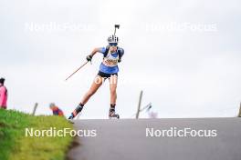 21.10.2023, Arcon, France (FRA): Ninon Duvillard (FRA) - Biathlon Samse Summer Tour, sprint, Arcon (FRA). www.nordicfocus.com. © Thibaut/NordicFocus. Every downloaded picture is fee-liable.