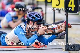 21.10.2023, Arcon, France (FRA): Tristan Bois (FRA) - Biathlon Samse Summer Tour, sprint, Arcon (FRA). www.nordicfocus.com. © Thibaut/NordicFocus. Every downloaded picture is fee-liable.