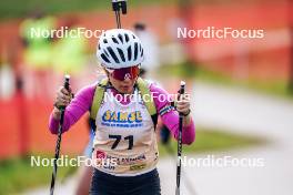 21.10.2023, Arcon, France (FRA): Elia Courtieu (FRA) - Biathlon Samse Summer Tour, sprint, Arcon (FRA). www.nordicfocus.com. © Thibaut/NordicFocus. Every downloaded picture is fee-liable.