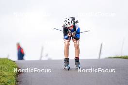 21.10.2023, Arcon, France (FRA): Enora Penalvert (FRA) - Biathlon Samse Summer Tour, sprint, Arcon (FRA). www.nordicfocus.com. © Thibaut/NordicFocus. Every downloaded picture is fee-liable.