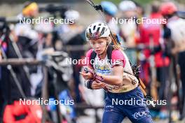 21.10.2023, Arcon, France (FRA): Jeanne Dautheville (FRA) - Biathlon Samse Summer Tour, sprint, Arcon (FRA). www.nordicfocus.com. © Thibaut/NordicFocus. Every downloaded picture is fee-liable.