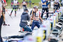 21.10.2023, Arcon, France (FRA): Jeanne Dautheville (FRA) - Biathlon Samse Summer Tour, sprint, Arcon (FRA). www.nordicfocus.com. © Thibaut/NordicFocus. Every downloaded picture is fee-liable.