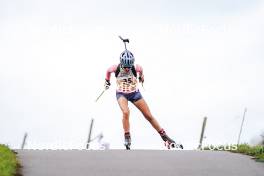 21.10.2023, Arcon, France (FRA): Clemence Lepouriel (FRA) - Biathlon Samse Summer Tour, sprint, Arcon (FRA). www.nordicfocus.com. © Thibaut/NordicFocus. Every downloaded picture is fee-liable.