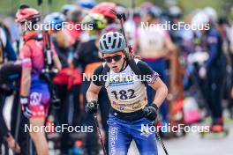 21.10.2023, Arcon, France (FRA): Anatole Cahu (FRA) - Biathlon Samse Summer Tour, sprint, Arcon (FRA). www.nordicfocus.com. © Thibaut/NordicFocus. Every downloaded picture is fee-liable.