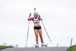 21.10.2023, Arcon, France (FRA): Liz-thi Lamour (FRA) - Biathlon Samse Summer Tour, sprint, Arcon (FRA). www.nordicfocus.com. © Thibaut/NordicFocus. Every downloaded picture is fee-liable.