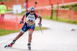 21.10.2023, Arcon, France (FRA): Katia Sarda (FRA) - Biathlon Samse Summer Tour, sprint, Arcon (FRA). www.nordicfocus.com. © Thibaut/NordicFocus. Every downloaded picture is fee-liable.