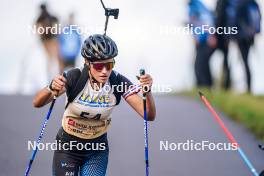 21.10.2023, Arcon, France (FRA): Sophie Pellizzaro (FRA) - Biathlon Samse Summer Tour, sprint, Arcon (FRA). www.nordicfocus.com. © Thibaut/NordicFocus. Every downloaded picture is fee-liable.
