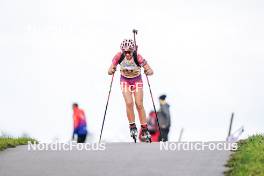 21.10.2023, Arcon, France (FRA): Lea Marguier (FRA) - Biathlon Samse Summer Tour, sprint, Arcon (FRA). www.nordicfocus.com. © Thibaut/NordicFocus. Every downloaded picture is fee-liable.