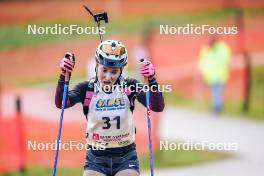 21.10.2023, Arcon, France (FRA): Nina Lafond (FRA) - Biathlon Samse Summer Tour, sprint, Arcon (FRA). www.nordicfocus.com. © Thibaut/NordicFocus. Every downloaded picture is fee-liable.