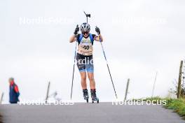 21.10.2023, Arcon, France (FRA): Clemence Cespedes (FRA) - Biathlon Samse Summer Tour, sprint, Arcon (FRA). www.nordicfocus.com. © Thibaut/NordicFocus. Every downloaded picture is fee-liable.