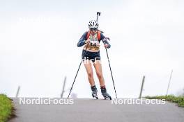 21.10.2023, Arcon, France (FRA): Carrie Trouilleau (FRA) - Biathlon Samse Summer Tour, sprint, Arcon (FRA). www.nordicfocus.com. © Thibaut/NordicFocus. Every downloaded picture is fee-liable.