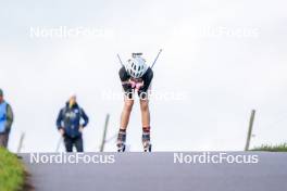 21.10.2023, Arcon, France (FRA): Pauline Allard (FRA) - Biathlon Samse Summer Tour, sprint, Arcon (FRA). www.nordicfocus.com. © Thibaut/NordicFocus. Every downloaded picture is fee-liable.