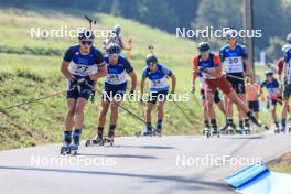 27.08.2023, Brezno-Osrblie, Slovakia (SVK): Taras Lesiuk (UKR) - IBU Summer Biathlon World Championships, mass men, Brezno-Osrblie (SVK). www.nordicfocus.com. © Manzoni/NordicFocus. Every downloaded picture is fee-liable.