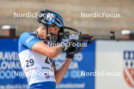 27.08.2023, Brezno-Osrblie, Slovakia (SVK): Vladimir Iliev (BUL) - IBU Summer Biathlon World Championships, mass men, Brezno-Osrblie (SVK). www.nordicfocus.com. © Manzoni/NordicFocus. Every downloaded picture is fee-liable.