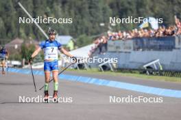 27.08.2023, Brezno-Osrblie, Slovakia (SVK): Dmitrii Shamaev (ROU) - IBU Summer Biathlon World Championships, mass men, Brezno-Osrblie (SVK). www.nordicfocus.com. © Manzoni/NordicFocus. Every downloaded picture is fee-liable.