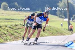 27.08.2023, Brezno-Osrblie, Slovakia (SVK): Florent Claude (BEL) - IBU Summer Biathlon World Championships, mass men, Brezno-Osrblie (SVK). www.nordicfocus.com. © Manzoni/NordicFocus. Every downloaded picture is fee-liable.