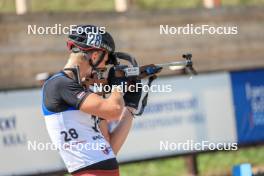 27.08.2023, Brezno-Osrblie, Slovakia (SVK): Renars Birkentals (LAT) - IBU Summer Biathlon World Championships, mass men, Brezno-Osrblie (SVK). www.nordicfocus.com. © Manzoni/NordicFocus. Every downloaded picture is fee-liable.