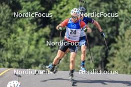 27.08.2023, Brezno-Osrblie, Slovakia (SVK): Andrzej Nedza-Kubiniec (POL) - IBU Summer Biathlon World Championships, mass men, Brezno-Osrblie (SVK). www.nordicfocus.com. © Manzoni/NordicFocus. Every downloaded picture is fee-liable.