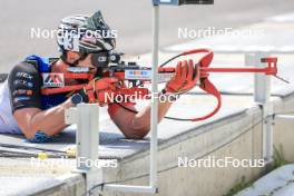 27.08.2023, Brezno-Osrblie, Slovakia (SVK): Florent Claude (BEL) - IBU Summer Biathlon World Championships, mass men, Brezno-Osrblie (SVK). www.nordicfocus.com. © Manzoni/NordicFocus. Every downloaded picture is fee-liable.