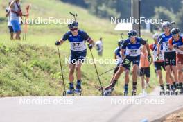 27.08.2023, Brezno-Osrblie, Slovakia (SVK): Taras Lesiuk (UKR) - IBU Summer Biathlon World Championships, mass men, Brezno-Osrblie (SVK). www.nordicfocus.com. © Manzoni/NordicFocus. Every downloaded picture is fee-liable.