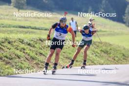 27.08.2023, Brezno-Osrblie, Slovakia (SVK): Florent Claude (BEL) - IBU Summer Biathlon World Championships, mass men, Brezno-Osrblie (SVK). www.nordicfocus.com. © Manzoni/NordicFocus. Every downloaded picture is fee-liable.