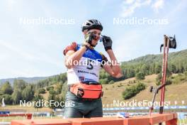 27.08.2023, Brezno-Osrblie, Slovakia (SVK): Vytautas Strolia (LTU) - IBU Summer Biathlon World Championships, mass men, Brezno-Osrblie (SVK). www.nordicfocus.com. © Manzoni/NordicFocus. Every downloaded picture is fee-liable.