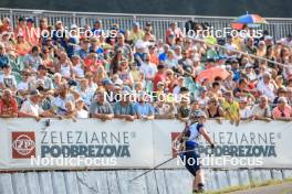 27.08.2023, Brezno-Osrblie, Slovakia (SVK): Anastasiya Merkushyna (UKR) - IBU Summer Biathlon World Championships, mass women, Brezno-Osrblie (SVK). www.nordicfocus.com. © Manzoni/NordicFocus. Every downloaded picture is fee-liable.