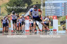 27.08.2023, Brezno-Osrblie, Slovakia (SVK): Martin Cienik (SVK) - IBU Summer Biathlon World Championships, pursuit junior men, Brezno-Osrblie (SVK). www.nordicfocus.com. © Manzoni/NordicFocus. Every downloaded picture is fee-liable.