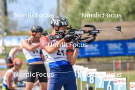 27.08.2023, Brezno-Osrblie, Slovakia (SVK): Matyas Martan (CZE) - IBU Summer Biathlon World Championships, pursuit junior men, Brezno-Osrblie (SVK). www.nordicfocus.com. © Manzoni/NordicFocus. Every downloaded picture is fee-liable.