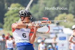 27.08.2023, Brezno-Osrblie, Slovakia (SVK): Ludek Abraham (CZE) - IBU Summer Biathlon World Championships, pursuit junior men, Brezno-Osrblie (SVK). www.nordicfocus.com. © Manzoni/NordicFocus. Every downloaded picture is fee-liable.