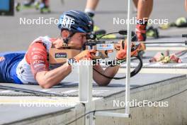 27.08.2023, Brezno-Osrblie, Slovakia (SVK): Jiri Blaha (CZE) - IBU Summer Biathlon World Championships, pursuit junior men, Brezno-Osrblie (SVK). www.nordicfocus.com. © Manzoni/NordicFocus. Every downloaded picture is fee-liable.