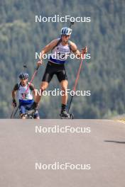 27.08.2023, Brezno-Osrblie, Slovakia (SVK): Aleksa Vukovic (BIH) - IBU Summer Biathlon World Championships, pursuit junior men, Brezno-Osrblie (SVK). www.nordicfocus.com. © Manzoni/NordicFocus. Every downloaded picture is fee-liable.